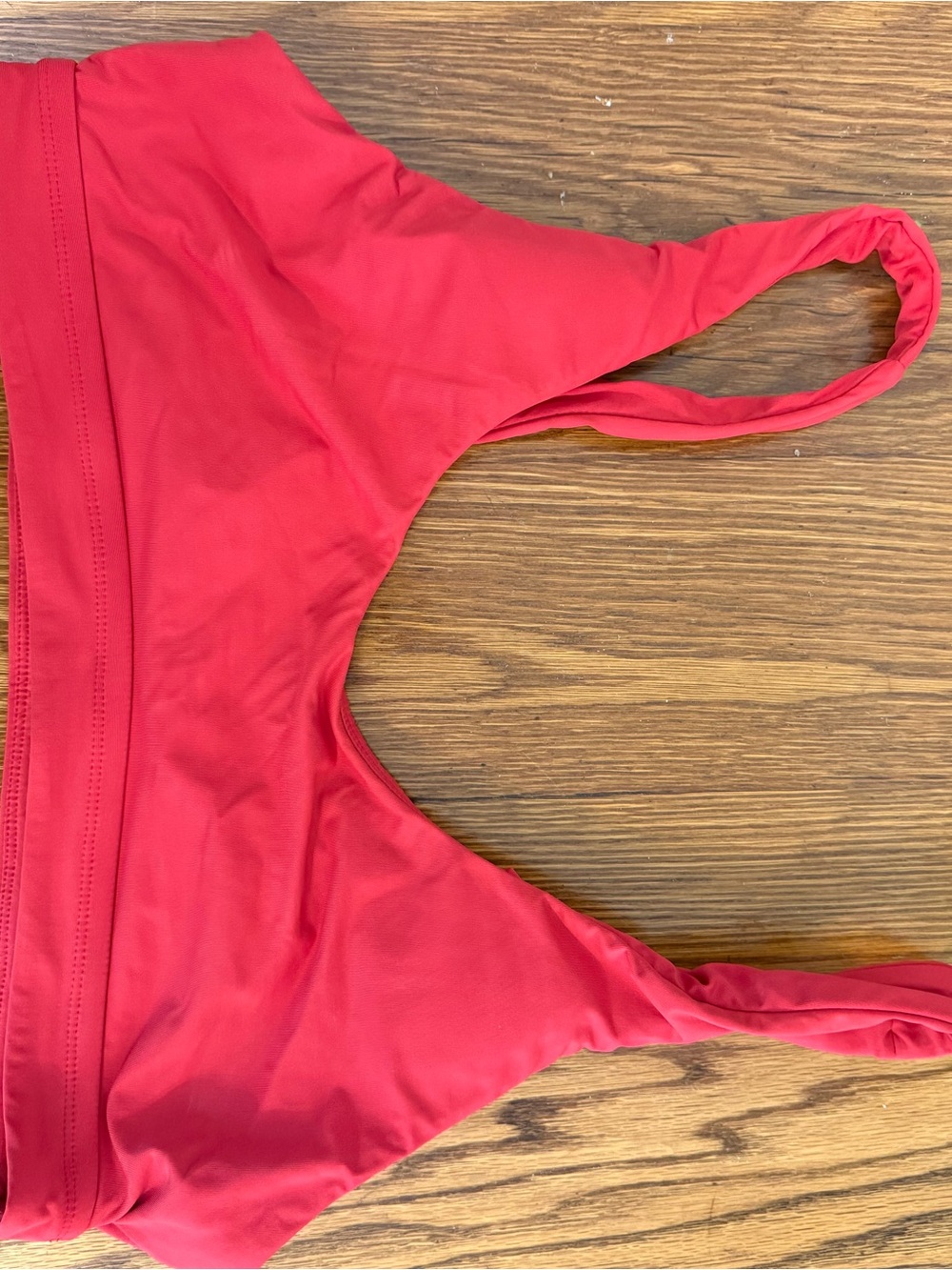 Andie Red Ventura Bikini Top
